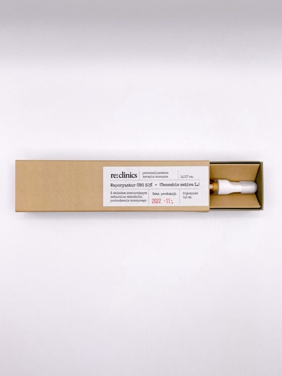 Inhalator CBG 30% (+15% CBD) (500 wdechów)